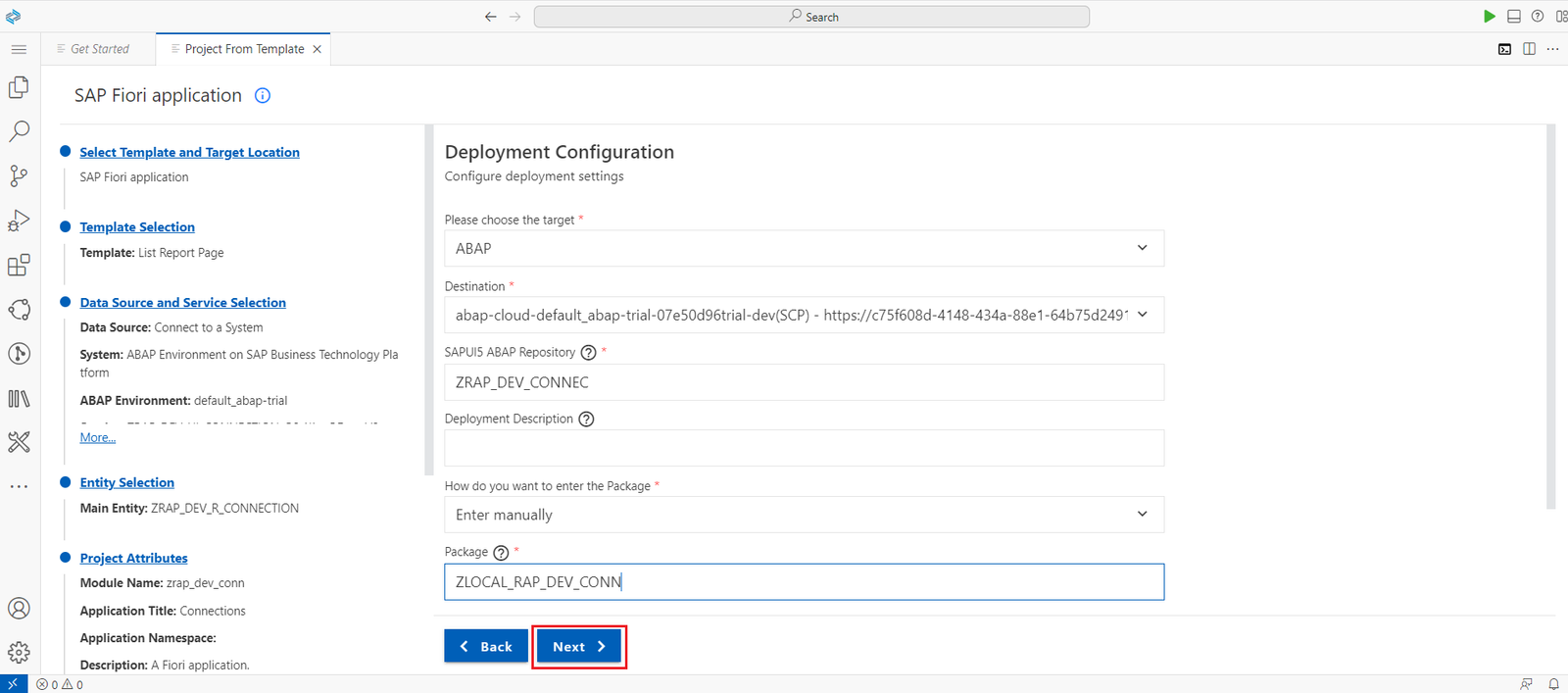 SAP Fiori App using RAP service BAS Cloud Environment – AC Digital