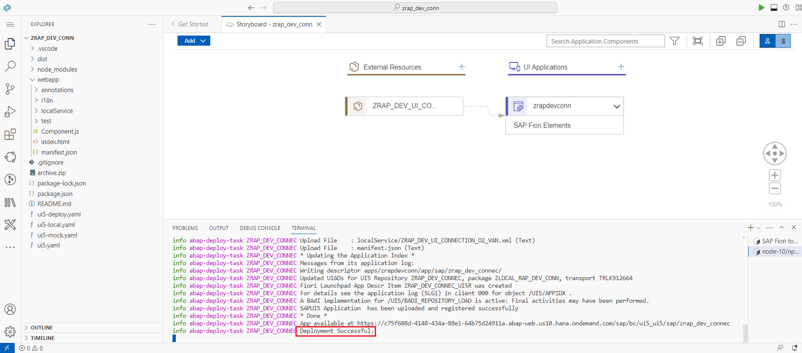SAP Fiori App using RAP service BAS Cloud Environment – AC Digital