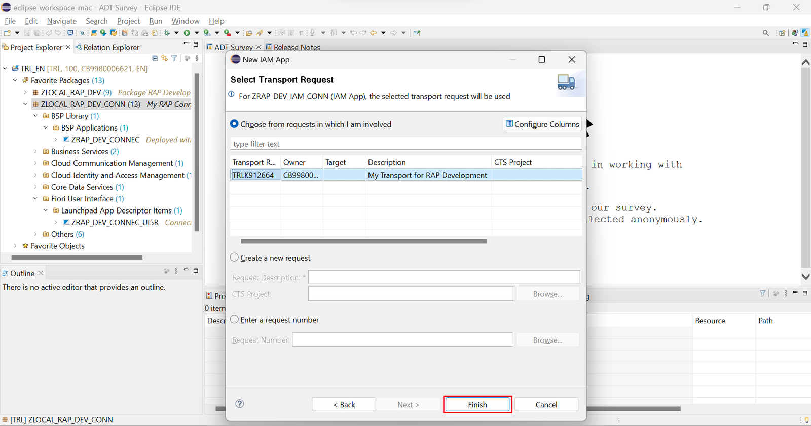 SAP Fiori App using RAP service BAS Cloud Environment – AC Digital